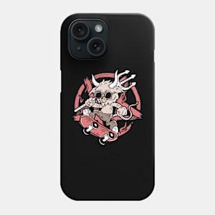 baphomet skate Phone Case