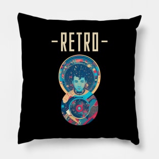 Retro Is My Love Pillow