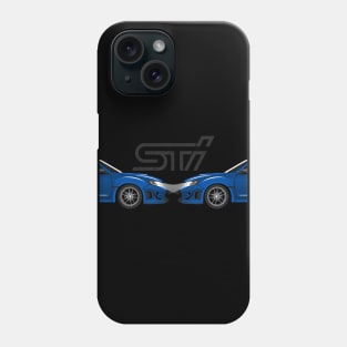 wrx sti double side angle Phone Case