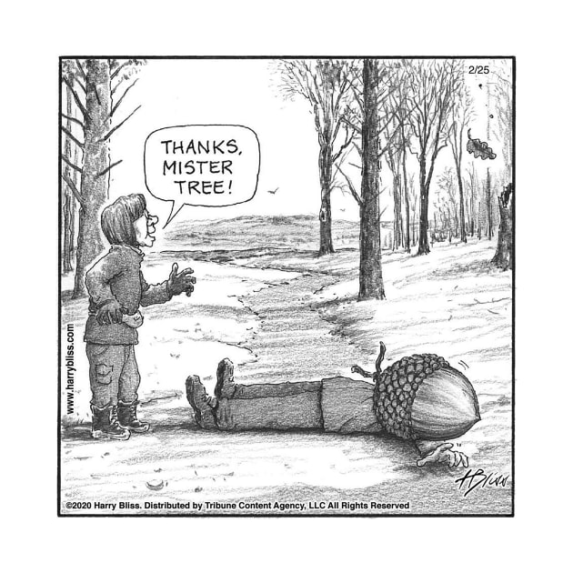 Mister Tree by blisscartoons