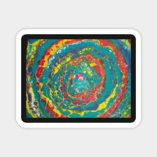 Colorful Rings Magnet