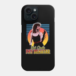 Retro Flyer Style Pat Benatar Fan Art Design Phone Case