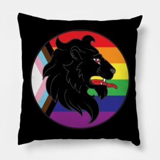 An Tir Pride - Pride Progress- Populace Badge Style 1 Pillow