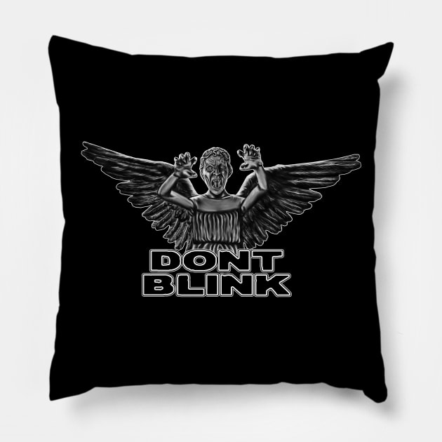 Doctor Who - Don't Blink Pillow by bovaart