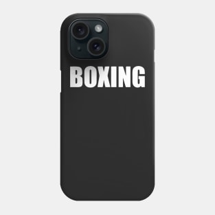 Boxing Phone Case