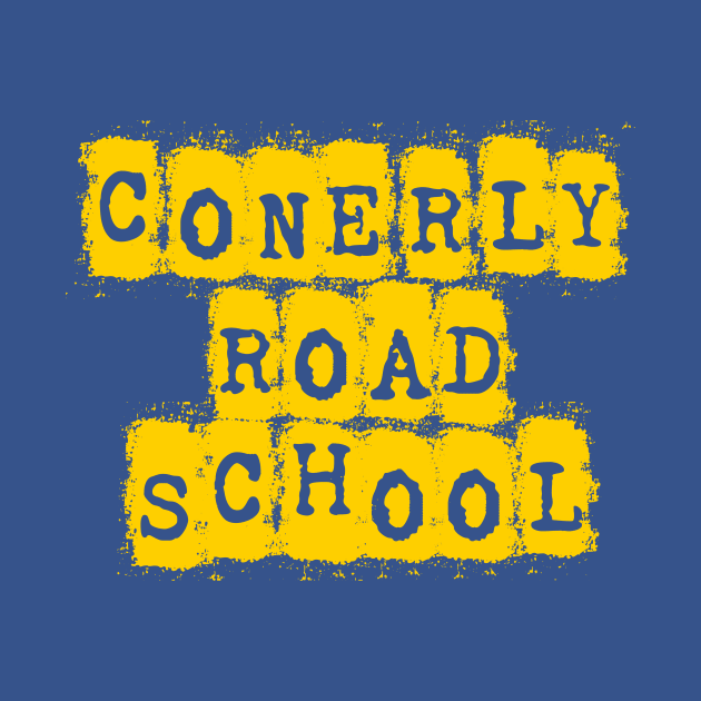 Conerly Road School Stencil by CONERLY ROAD SCHOOL