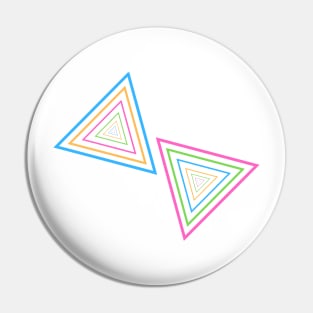 Triangle texture Pin