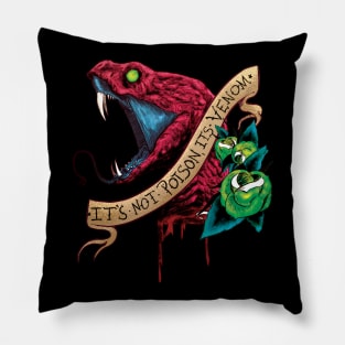 It's not poison, it's VENOM- LIMITED RED VERSION Pillow