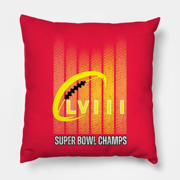 KANSAS CITY SUPER BOWL CHAMPIONS 2023 Pillow by Lolane