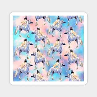 Pugs and Unicorns Magnet