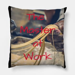 The Master at Work Pillow