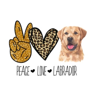 Peace. Love. Labrador T-Shirt