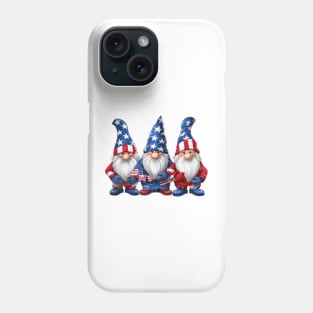 4th of July Gnomes #4 Phone Case