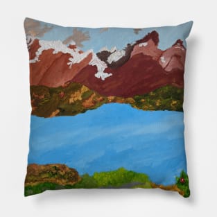 Torres del Paine Chile Pillow