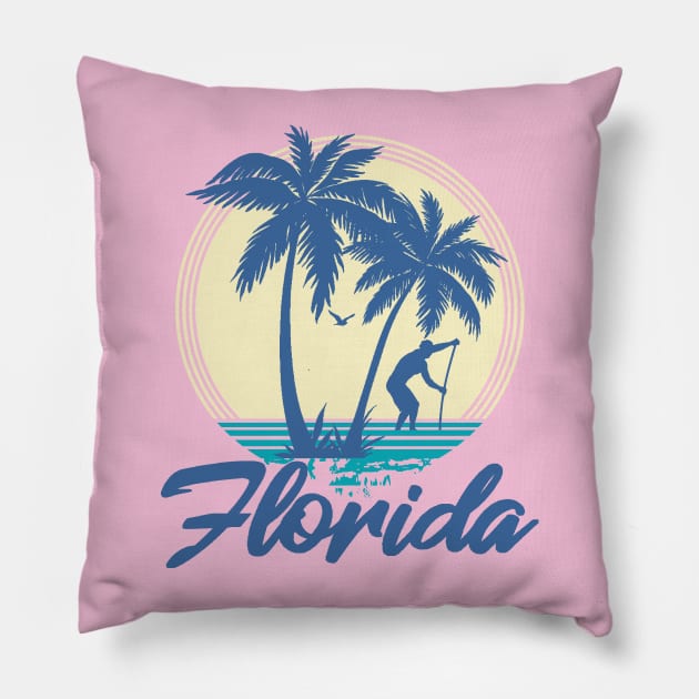 Florida Pillow by Etopix