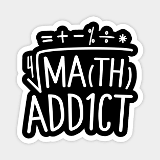 Math Addict Magnet