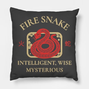 Snake Chinese Zodiac Pillow