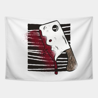 A bloody Cleaver Tapestry