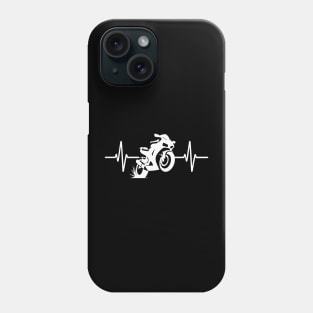 Sport Motorcycle Heartbeat Phone Case