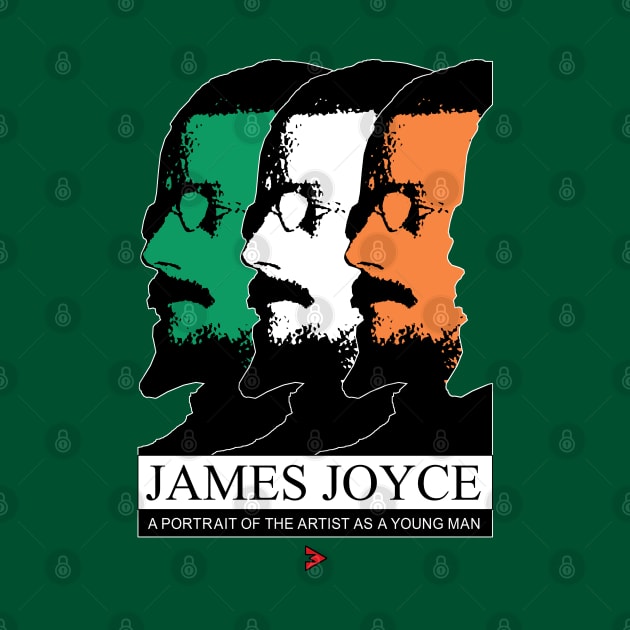 James Joyce as a Young Revolutionary by Exile Kings 