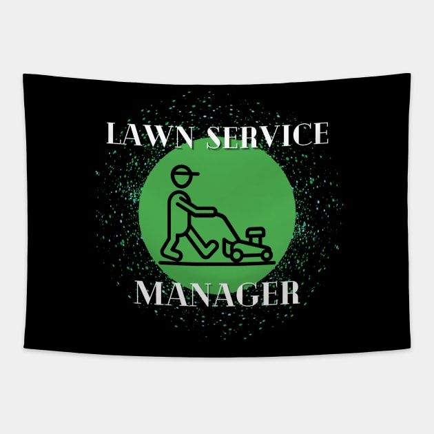 Lawn Service Tapestry by Celestial Mystery