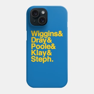 Golden State Jetset Phone Case