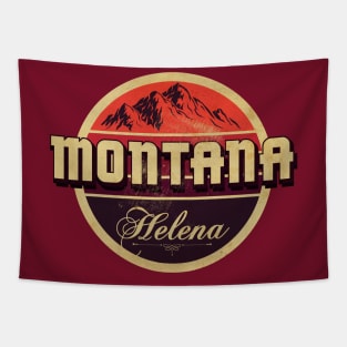 Montana State Vintage Tapestry