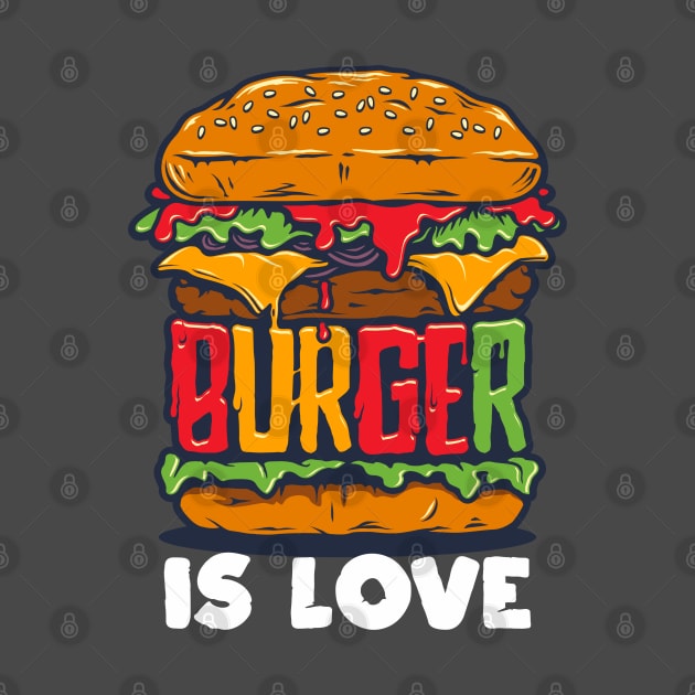 Burger Is Love by jaybeetee