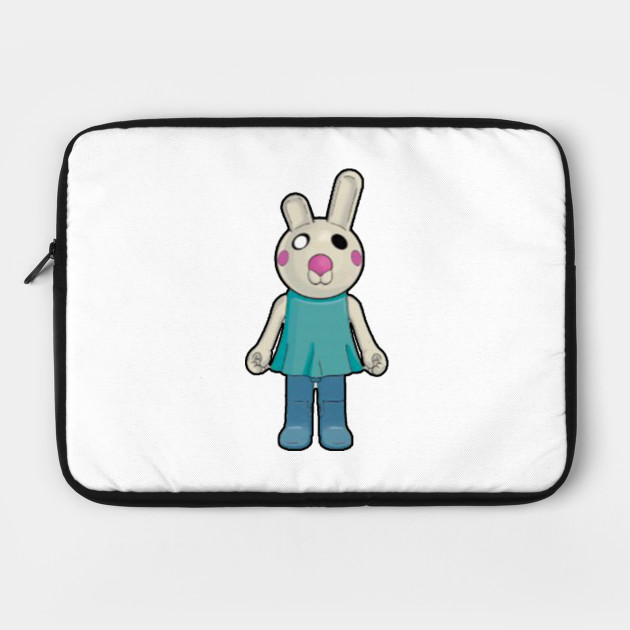 Bunny Roblox Roblox Game Roblox Characters Piggy Roblox Laptop Case Teepublic - the mirror roblox game