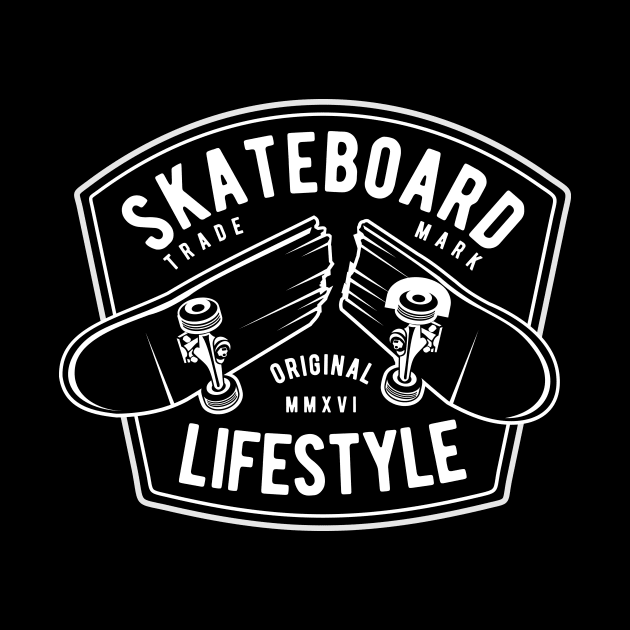 Skateboard Lifestyle by lionkingdesign