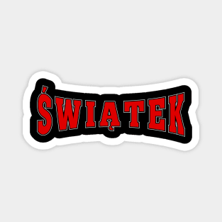 Iga Swiatek tennis champion Magnet