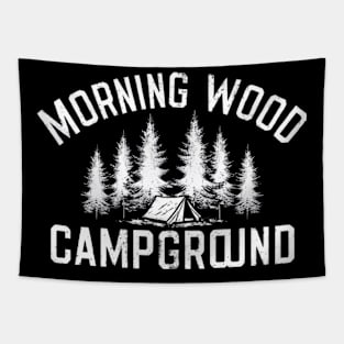 Morning Wood Campground Tapestry