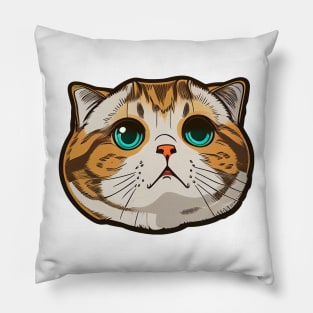 Scottish Fold Head Pillow