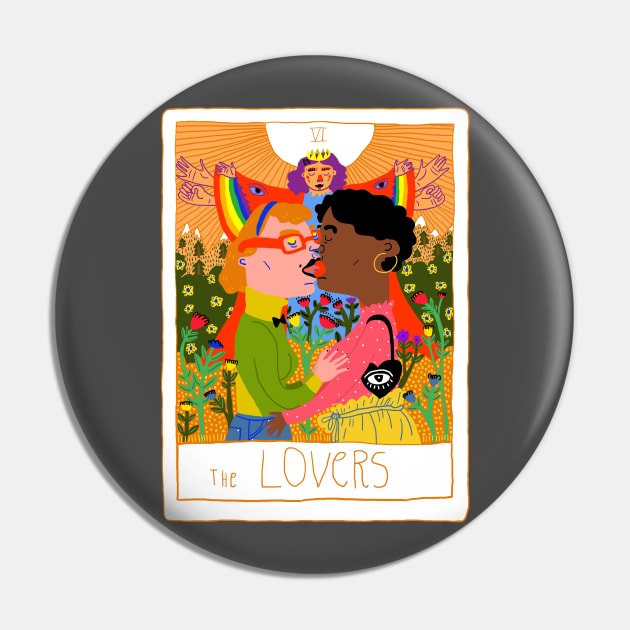 Lovers Tarot Pin by ezrawsmith