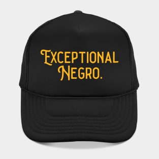 Exceptional Negro Hat