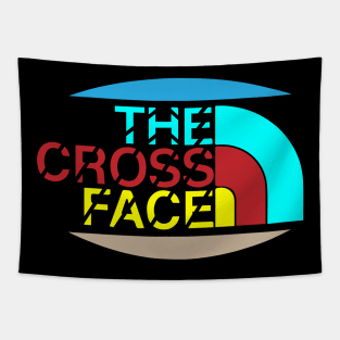 The Cross Face Wrestling T-Shirt Tapestry