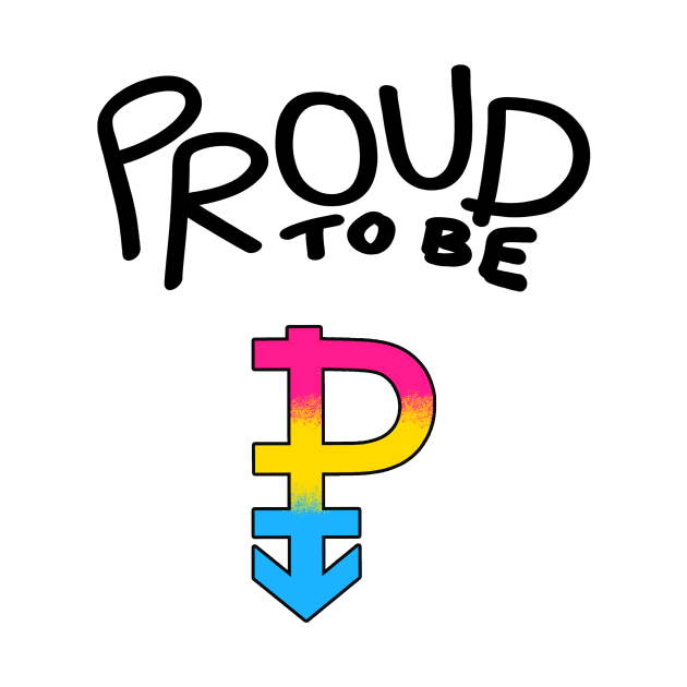 Proud Gay Pansexual Symbol by Nalidsa