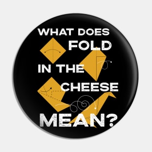 What Does Fold The Cheese in MEAN? Schitt's Creek Cooking with David Rose and Moira Rose Pin