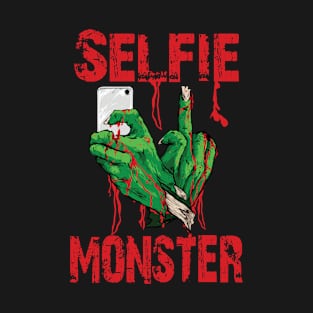 Selfie monster Zombie Hand Handy T-Shirt