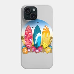 Surfboard Beach Phone Case