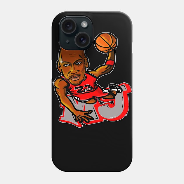 MJ Graffiti Style Phone Case by artcustomized