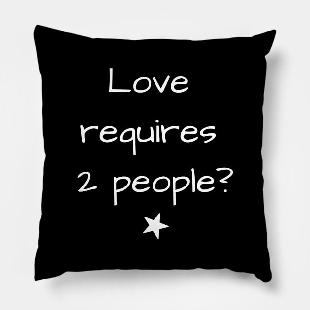 Lonely Quote Pillow by MiniGuardian