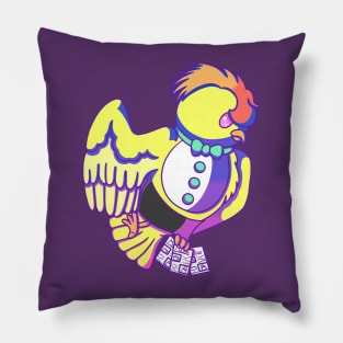 Bird Waiter Pillow