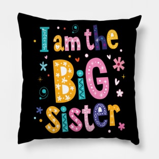 Big Sister christmas 2023 Pillow