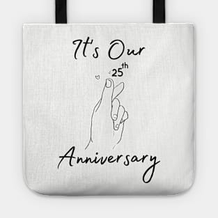 It's Our Twenty Fifth Anniversary Tote