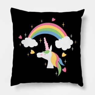 Unicorn Valentines Pillow