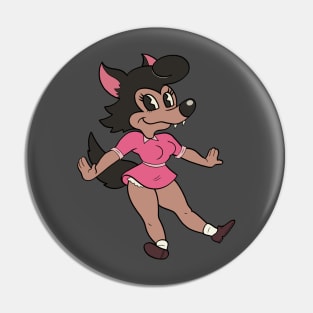 Wolf Gal Pin