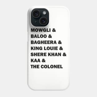 The Jungle Book Crew Phone Case