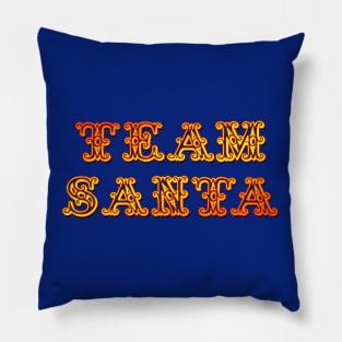 Team Santa Pillow