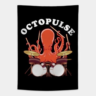 Octopulse | Octopus Drummer Tapestry